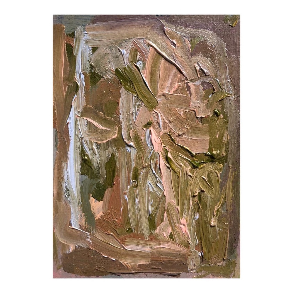 original abstract artwork - acrylic on paper - 5” x 7”